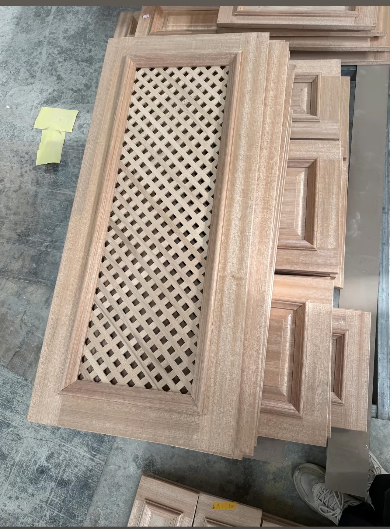 Lattice Cabinet Doors