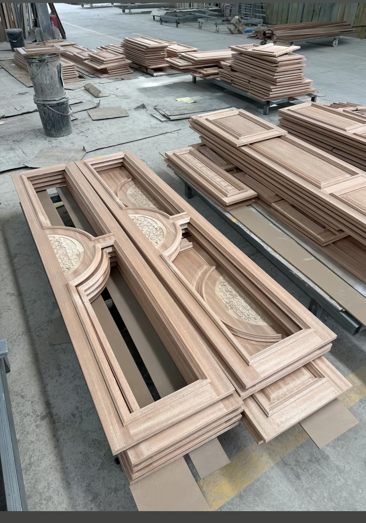 American Classic Carved Wardrobe